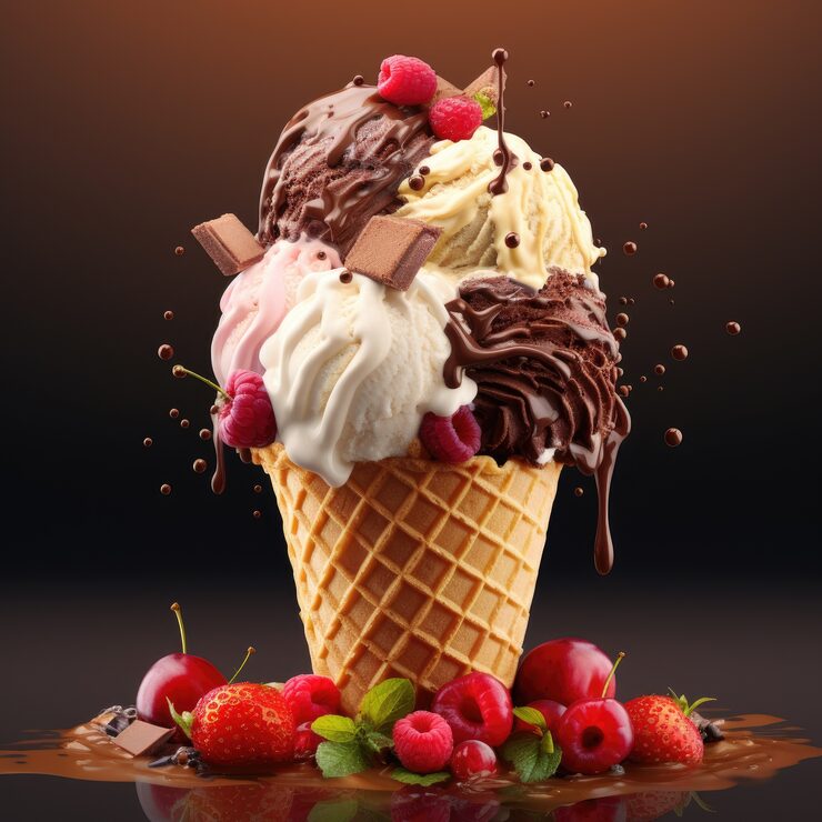 delicious-ice-cream-with-topping_23-2150735486